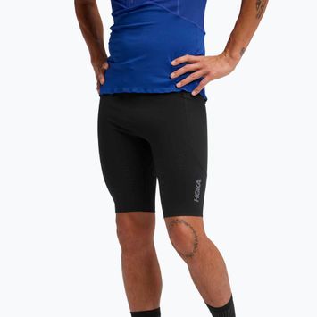 Vyriškos bėgimo tamprės HOKA Skybreeze Half juodos spalvos