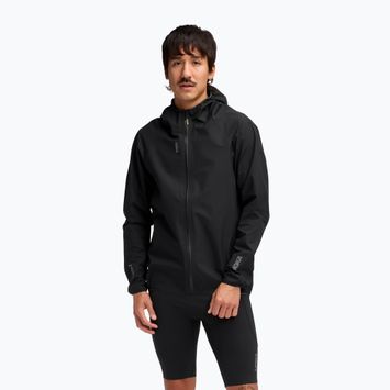 Vyriška bėgimo striukė HOKA Skybreeze Waterproof GTX juoda