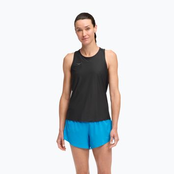 Moteriški bėgimo marškinėliai HOKA Airolite Tank 2.0 black