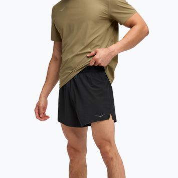 Vyriški bėgimo šortai HOKA Glide 5" black