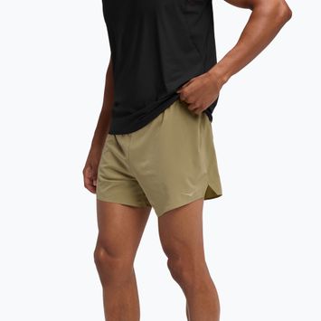 Vyriški bėgimo šortai HOKA Glide 5" wild mushroom