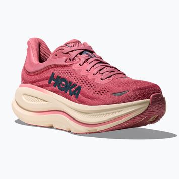 Moteriški bėgimo bateliai HOKA Bondi 9 lingonberry/cranberry