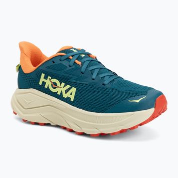 Moteriški bėgimo bateliai HOKA Challenger 8 tidal wave/pampas grass