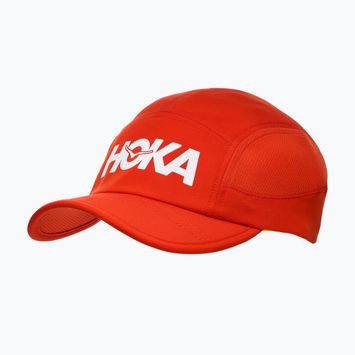 Kepurė su snapeliu HOKA Run habanero