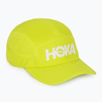 Kepurė su snapeliu HOKA Run hoka citrus
