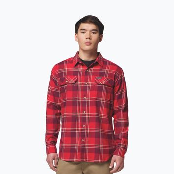 Vyriški marškiniai Columbia Flare Gun Stretch Flannel mtn red trails edge plaid
