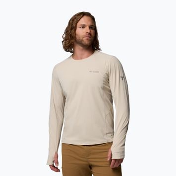 Vyriški marškinėliai ilgomis rankovėmis Columbia Diamond Peak Pro Crew dark stone