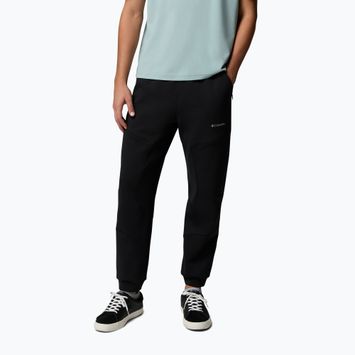 Vyriškos žygio kelnės Columbia Tech Spacer Knit black/black
