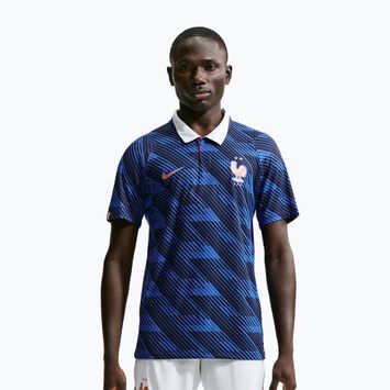 Vyriški futbolo marškinėliai Nike FFF 2026/27 Match Home game royal/metallic copper
