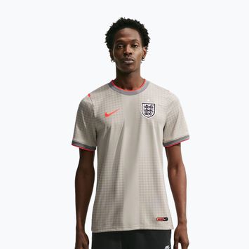 Vyriški futbolo marškinėliai Nike England Academy Pro Pre-Match pewter grey/bright crimson