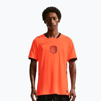 Vyriški futbolo marškinėliai Nike Netherlands 2026/27 Match Home hyper crimson/black