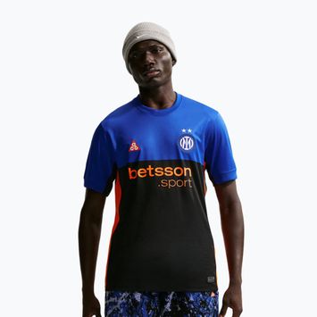 Vyriški futbolo marškinėliai Nike Inter Milan Stadium SE hyper blue/black/safety orange