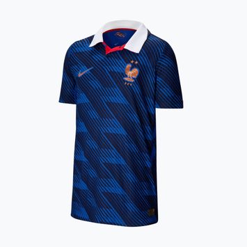 Vaikiški futbolo marškinėliai Nike FFF 2026/27 Match Home game royal/metallic copper