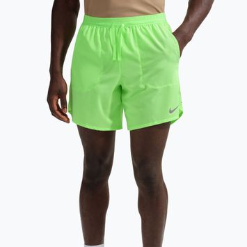 Vyriški šortai Nike Stride Dri-Fit Brief-Lined 7" lime blast