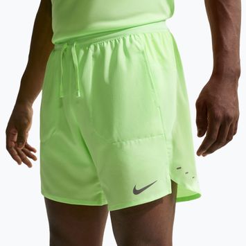 Vyriški bėgimo šortai Nike Stride Dri-Fit 2in1 7" lime blast