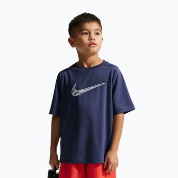 Vaikiški marškinėliai Nike Multi Dri-Fit midnight navy/white