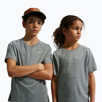 Vaikiški marškinėliai Nike Miler smoke grey/heather