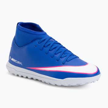 Vaikiški futbolo bateliai Nike Mercurial Superfly 10 Club TF racer blue/white