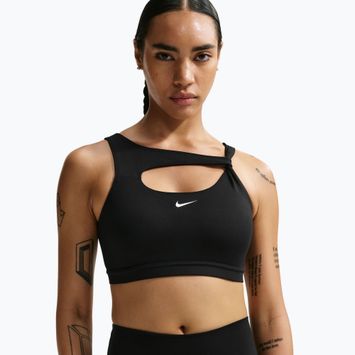 Treniruočių liemenėlė Nike One Medium Support black/white