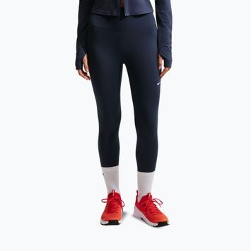 Moteriškos tamprės Nike One midnight navy/white