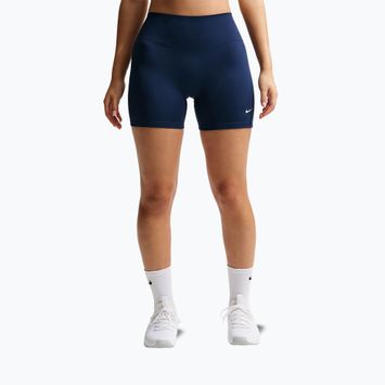 Moteriški treniruočių šortai Nike One midnight navy/white