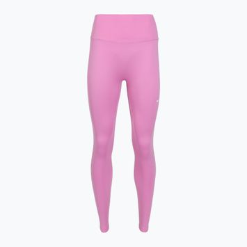 Moteriškos treniruočių tamprės Nike One High-Waisted 7/8 light magenta/white