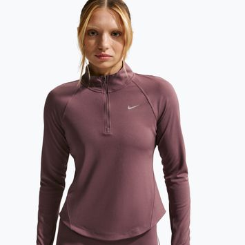 Moteriškas bėgimo džemperis Nike Tempo Swoosh Run Dri-Fit 1/4-Zip tattoo/white