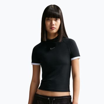Moteriški marškinėliai Nike Gloss Fitted Top black