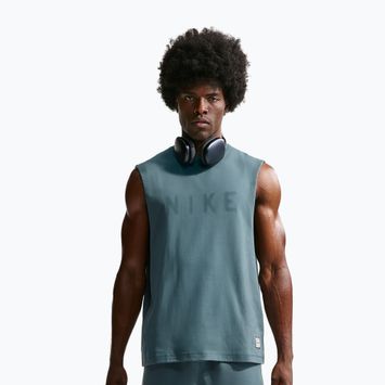 Vyriški treniruočių marškinėliai Nike Athletic Club Dri-Fit mineral slate/mineral slate