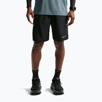 Vyriški bėgimo šortai Nike Miler Dri-Fit 9" black/black