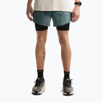 Vyriški šortai Nike Stride Dri-Fit Brief-Lined 5" mineralinės skalūno spalvos