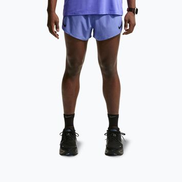 Vyriški bėgimo šortai Nike AeroSwift Dri-Fit ADV 4" sapphire/black