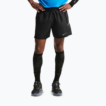 Vyriški šortai Nike Miler Dri-Fit Brief Lined 5" black/black
