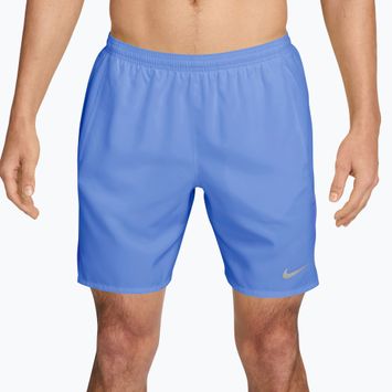 Vyriški bėgimo šortai Nike Miler Dri-Fit Brief Lined7" royal pulse/sapphire