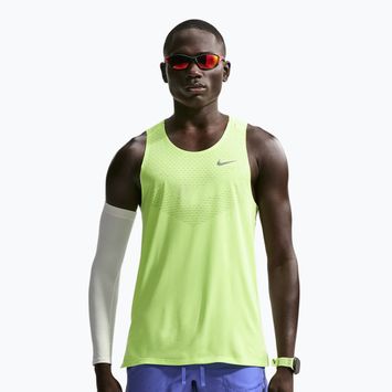 Vyriški bėgimo marškinėliai Nike Stride Dri-Fit ADV volt ice
