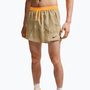 Vyriški bėgimo šortai Nike Stride Dri-Fit Brief Lined 5" linen