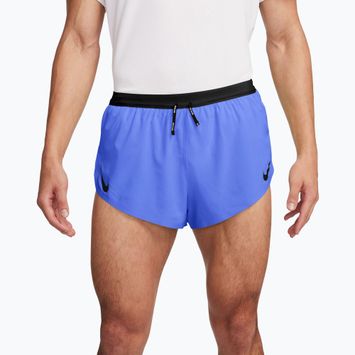 Vyriški bėgimo šortai Nike AeroSwift Dri-Fit ADV sapphire/black