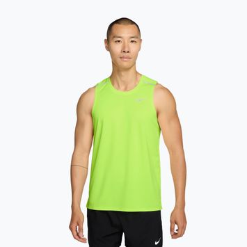 Vyriški bėgimo marškinėliai Nike Miler Dri-Fit volt ice