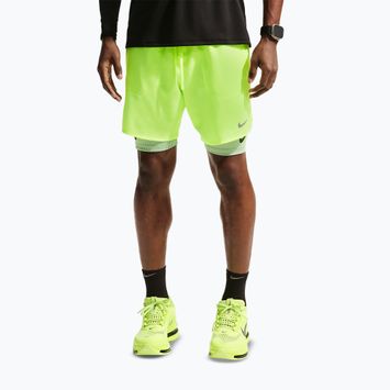 Vyriški bėgimo šortai Nike Stride Dri-Fit Brief-Lined 7" volt ice