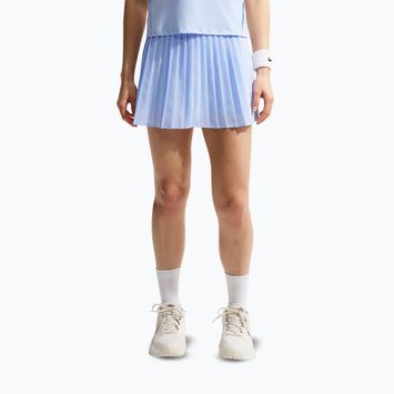 Teniso sijonas Nike Victory Dri-Fit High-Waisted Pleated hydrogen blue/hydrogen blue/white
