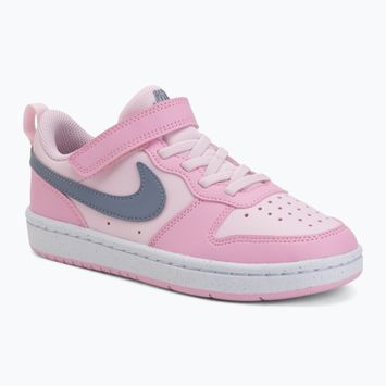 Vaikiški batai Nike Court Borough Low Recraft pink foam/pink rise/white/ashen slate