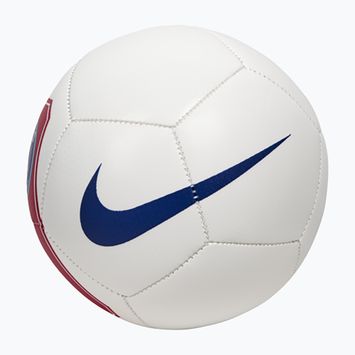 Mini futbolo kamuolys Nike Skills Paris-Saint Germain white/university red size 1
