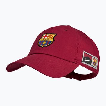 Kepurė su snapeliu Nike FC Barcelona Club Poly team red