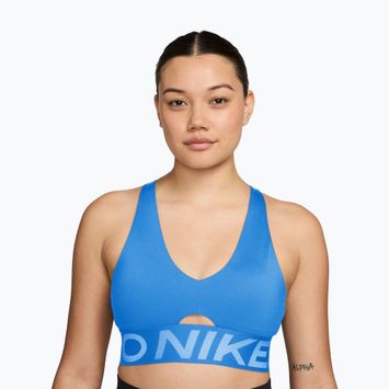 Treniruočių liemenėlė Nike Pro Sculpt Medium Support university blue/hydrogen blue/white