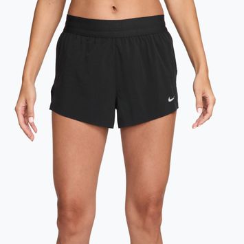 Vyriški bėgimo šortai Nike Swift Breathe Dri-Fit Mid-Rise 2.5" black/black/white