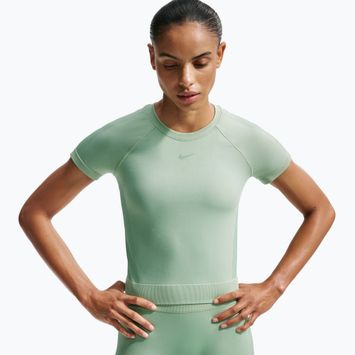 Moteriški treniruočių marškinėliai Nike Pro Seamless Dri-Fit steam