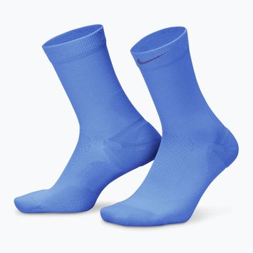 Kojinės Nike Running Midweight Crew royal pulse/lapis/black