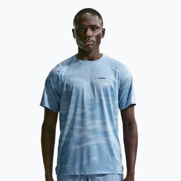 Vyriški bėgimo marškinėliai Nike Stride Dri-Fit ADV Work Blue/Light Armory Blue/Aegean Storm