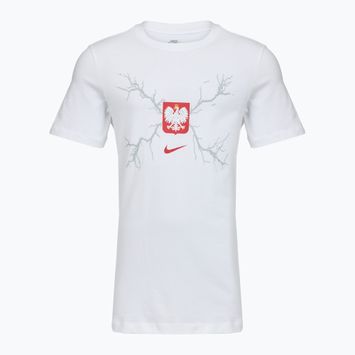 Vyriški futbolo marškinėliai Nike Graphic Poland white