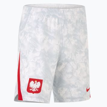 Vyriški futbolo šortai Nike Dri-Fit Poland Stadium Home white/field silver